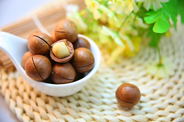 makadamové ořechy